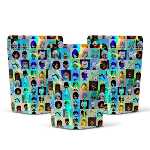 Saquinho Metalizado 10x15cm Toca Life World Toca Boca