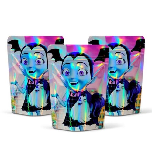 Saquinho Metalizado 10x15cm Vampirina