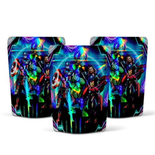 Saquinho Metalizado 10x15cm Vingadores