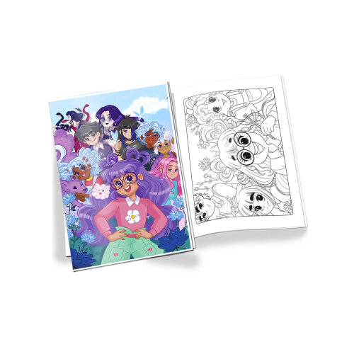 Revista de Colorir Princesa Desastrada
