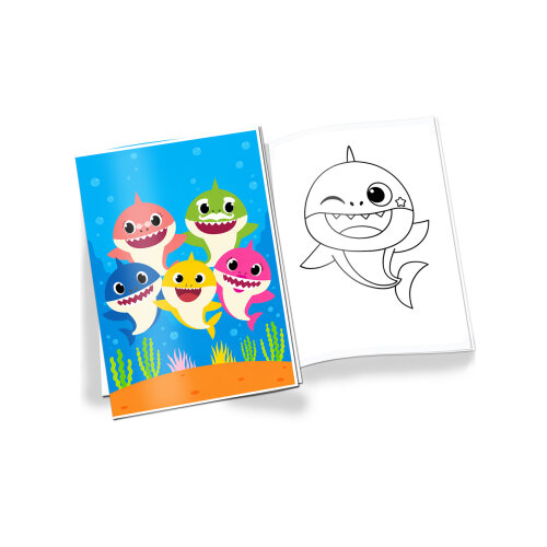 Revista de Colorir Baby Shark