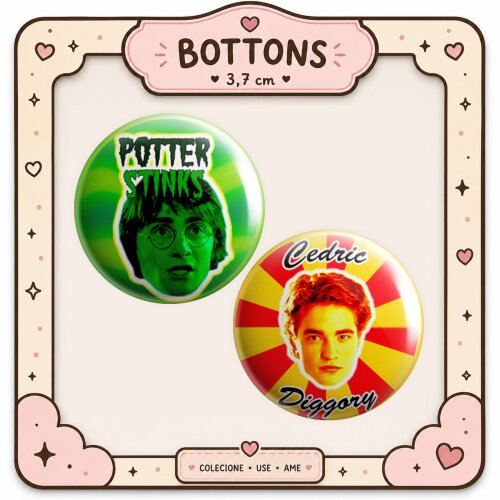 Mini Botton 3,7cm Harry Potter