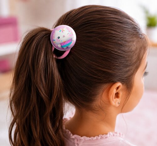 Kit Xuxinhas Elástico para cabelo A Casa Mágica da Gabby B
