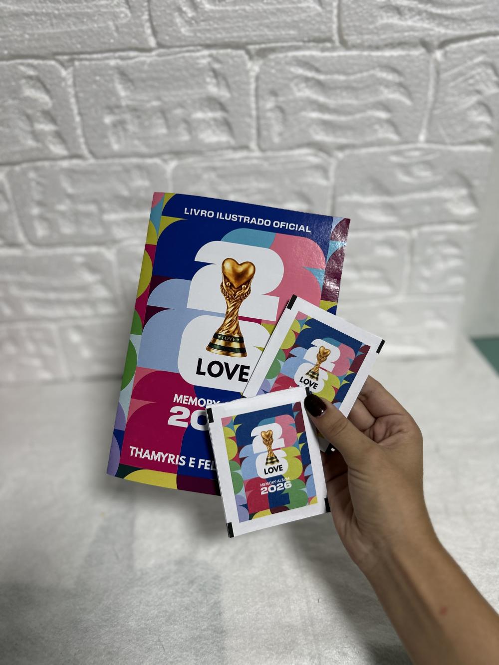 Álbum de Figurinhas Dia dos Namorados