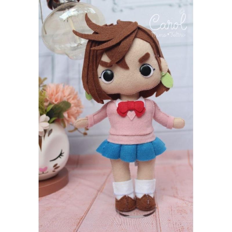 Boneca de Feltro Momo Ayase Dandadan | Decorativa