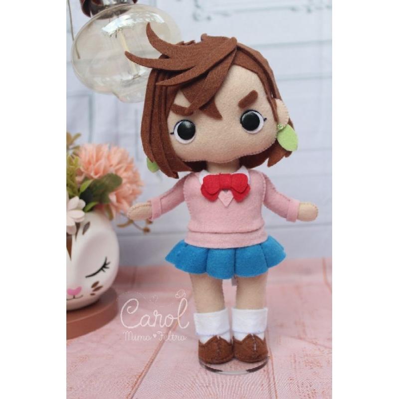 Boneca de Feltro Momo Ayase Dandadan | Decorativa