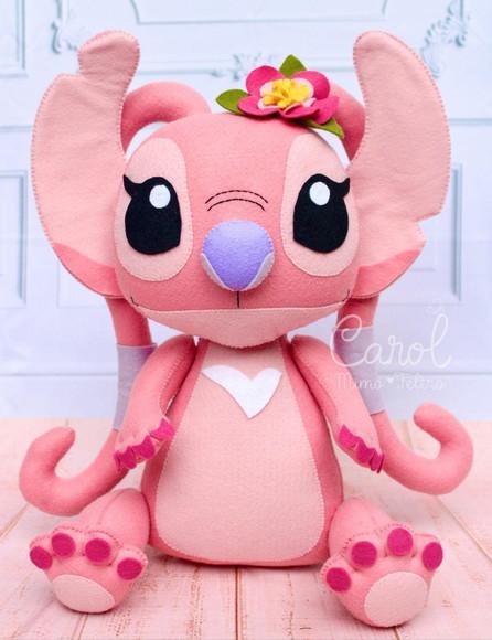Kit Lilo Stitch e Angel Decorativo | Presente e Coleção Disney