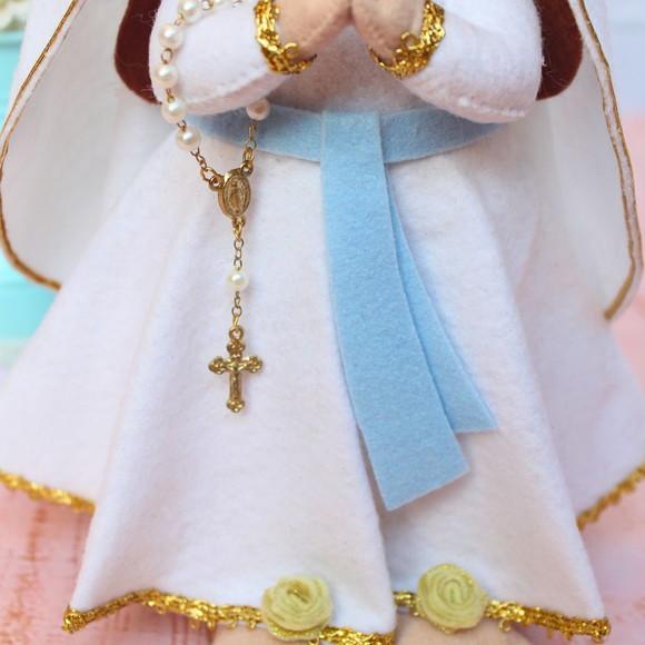 Nossa Senhora de Lourdes Decorativa Presente Religioso