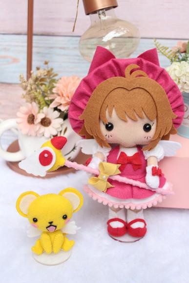 Sakura Card Captors e Shaoran Li com Kero