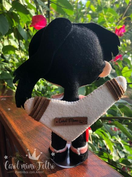Sango e Kirara em Feltro