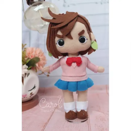 Boneca de Feltro Momo Ayase Dandadan | Decorativa