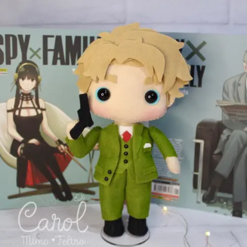 Loid Forger Decoração Anime Spy x Family Coleção e Presente