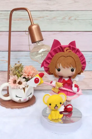 Sakura Card Captors e Shaoran Li com Kero