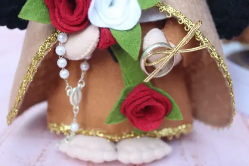 Santa Terezinha em Feltro - Porta Aliança e Decoração