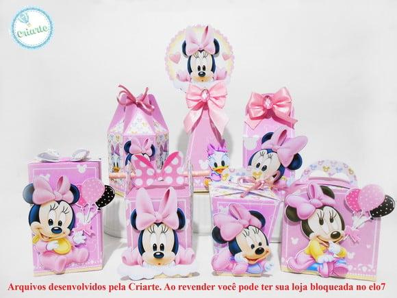 Arquivo de Corte Baby Minnie 30