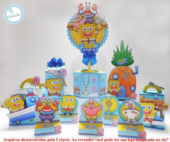 Arquivo de Corte Bob Esponja 50