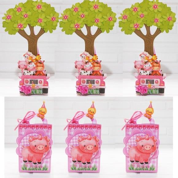 Arquivo de Corte Fazendinha Rosa Menina 54