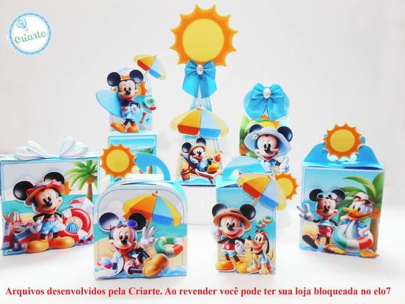 Arquivo de Corte Mickey Pool Party 30