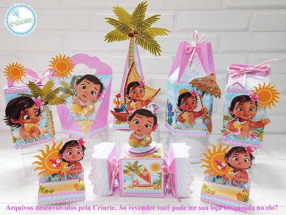 Arquivo de Corte Moana Baby 50