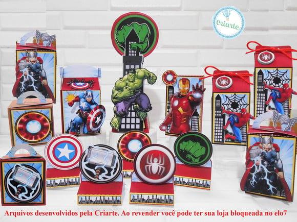 Arquivo de Corte Super Heróis 50