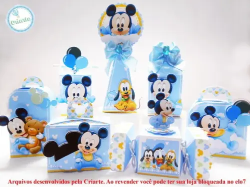 Arquivo de Corte Baby Mickey 30