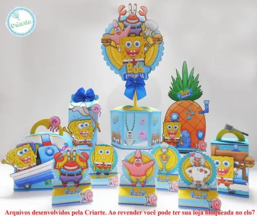Arquivo de Corte Bob Esponja 50