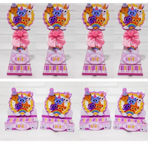 Arquivo de Corte Bolofofo Rosa Menina 08
