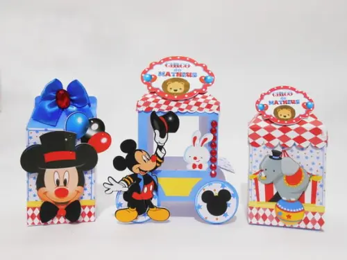 Arquivo de Corte Circo do Mickey 50