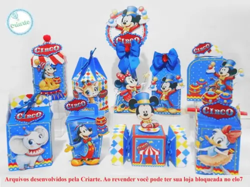 Arquivo de Corte Circo do Mickey 51