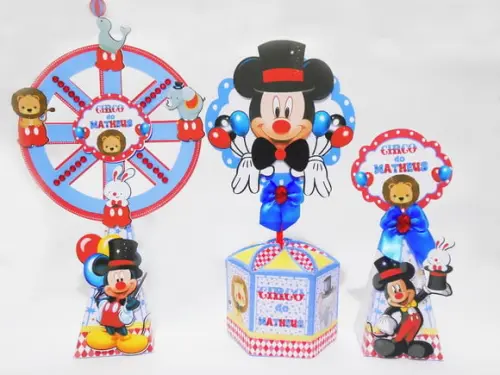Arquivo de Corte Circo do Mickey 50