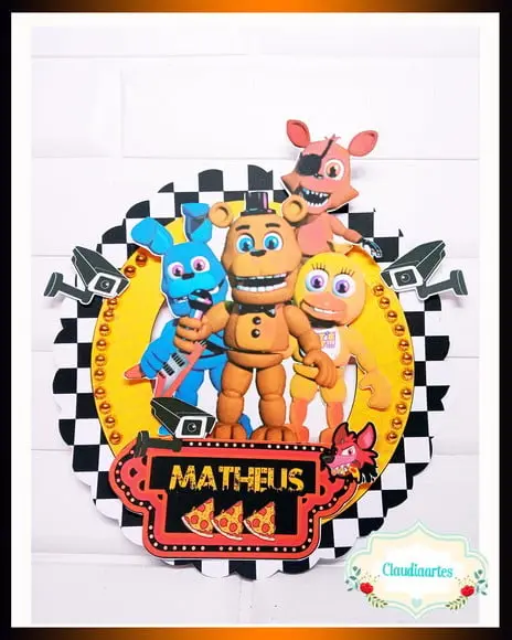 Arquivo de Corte Five Night At Freddy's 01