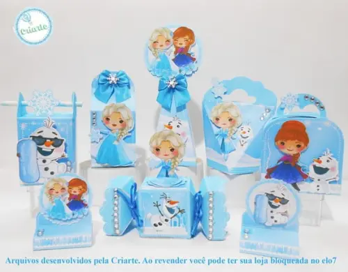 Arquivo de Corte Frozen Cute 51