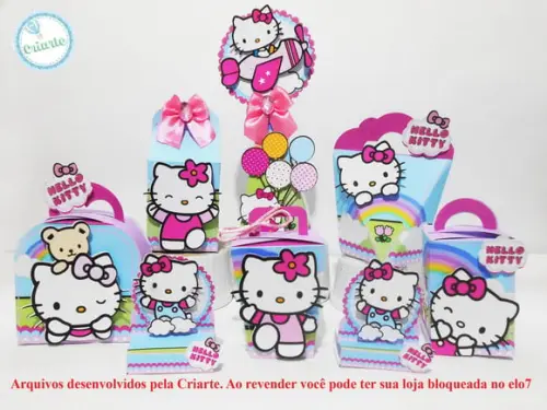 Arquivo de Corte Hello Kitty 40