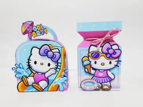 Arquivo de Corte Hello Kitty Pool Party 30