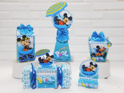 Arquivo de Corte Mickey Pool Party 31