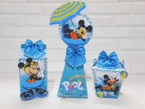 Arquivo de Corte Mickey Pool Party 31