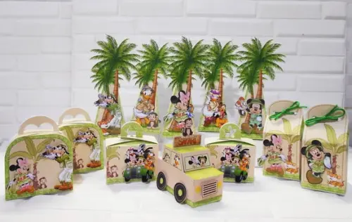 Arquivo de Corte Mickey Safari 51
