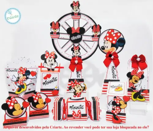 Arquivo de Corte Minnie 55