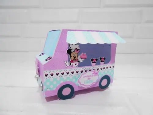 Arquivo de Corte Minnie Confeiteira 20