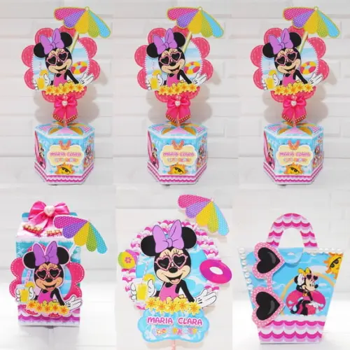 Arquivo de Corte Minnie Pool Party 31