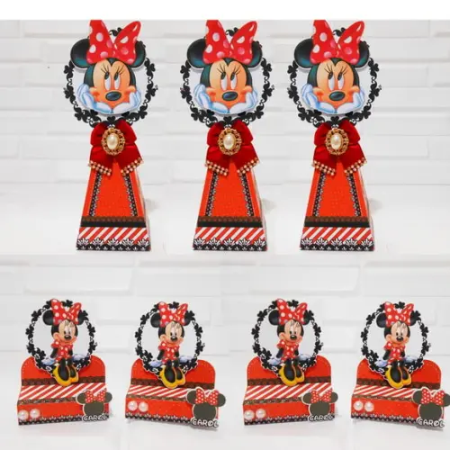 Arquivo de Corte Minnie Vermelha 52