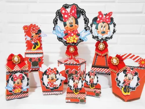 Arquivo de Corte Minnie Vermelha 52