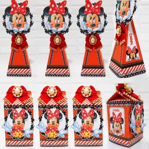 Arquivo de Corte Minnie Vermelha 52