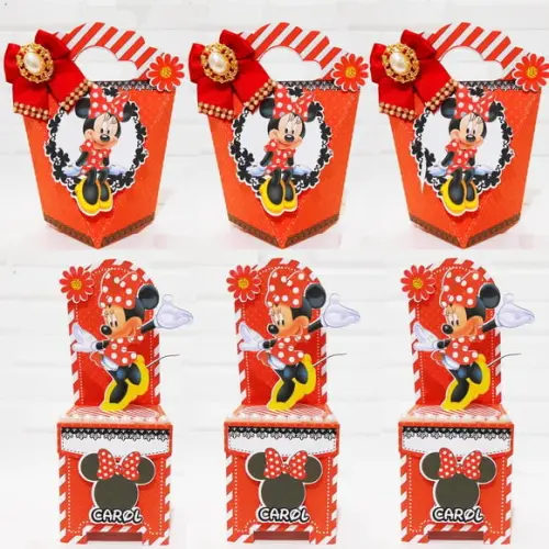 Arquivo de Corte Minnie Vermelha 52