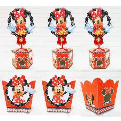 Arquivo de Corte Minnie Vermelha 52
