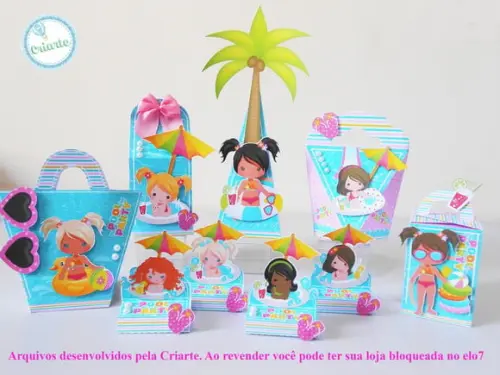 Arquivo de Corte Pool Party 32