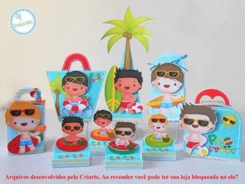 Arquivo de Corte Pool Party 35