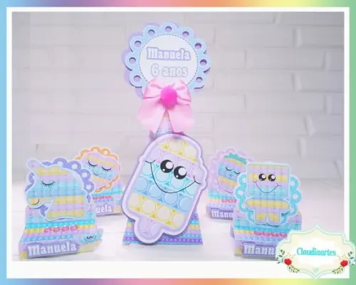 Arquivo de Corte Pop It Candy Colors #2