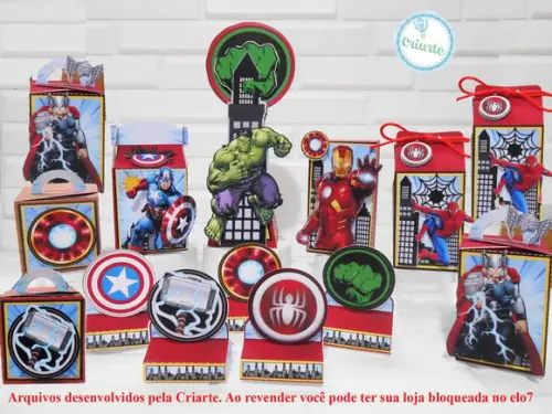 Arquivo de Corte Super Heróis 50