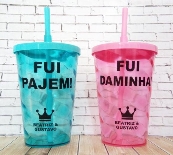 Copo Pajem e Daminha